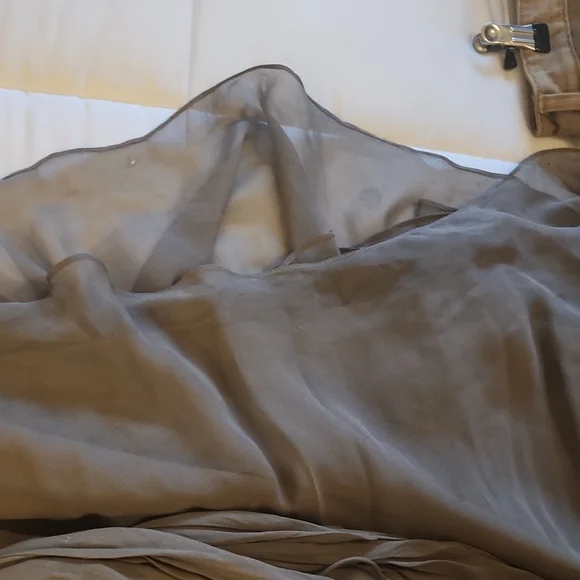 Grey Marchesa Beaded Gown - Picture 5 of 9